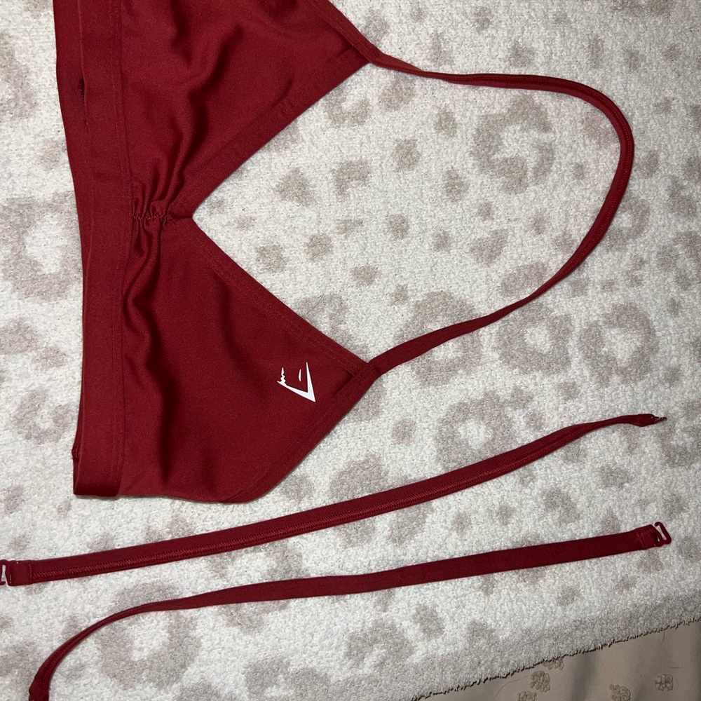 Gymshark Red Bra